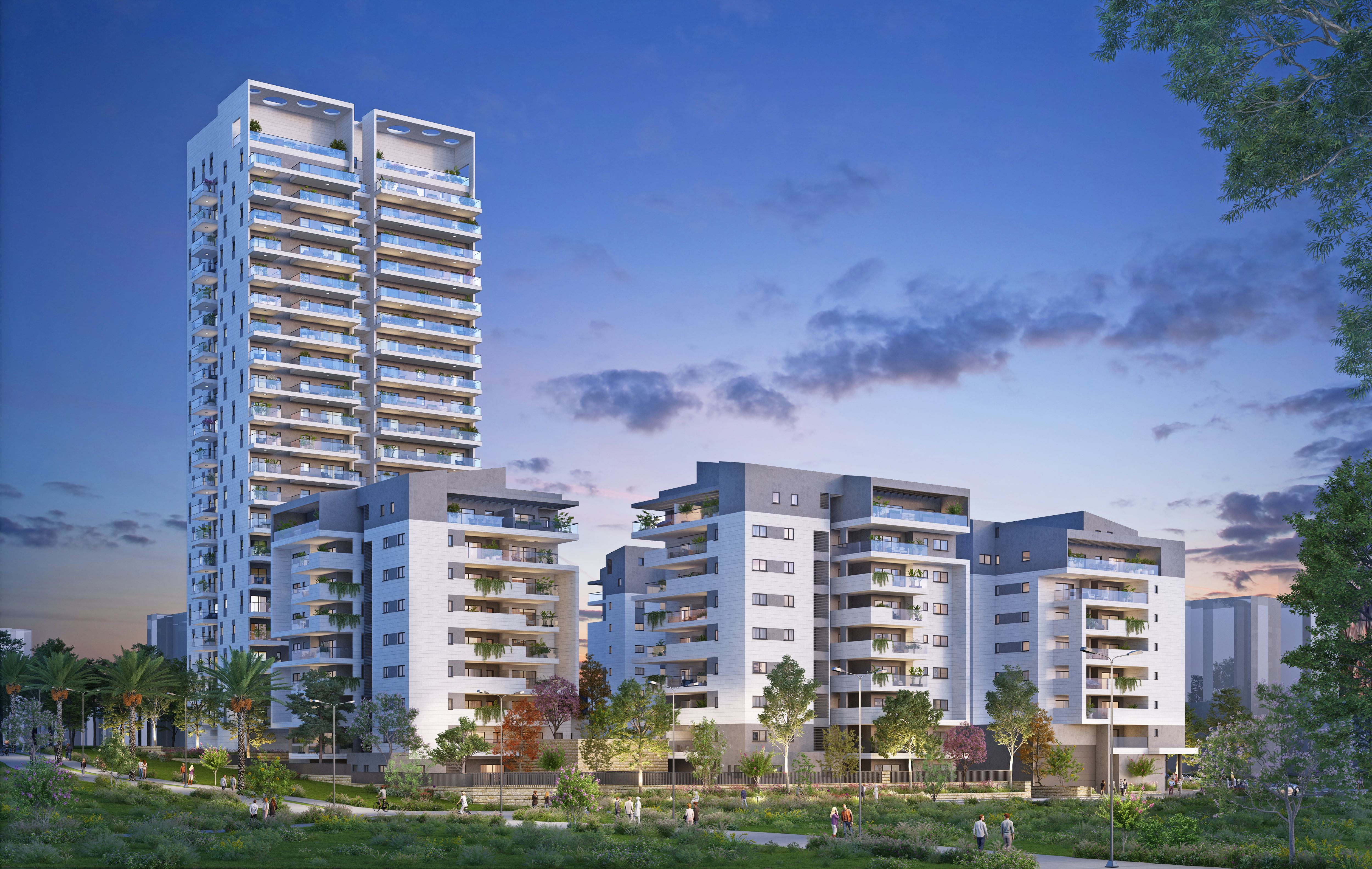 הדמיית פרויקט שרבט בחיפה